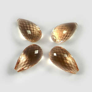 Cuentas de cuarzo hidrotermal de alta calidad trillón brillante princesa y marquesa cortes ópalo turmalina Color champán - Product Image 2