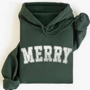 เสื้อถักแบบสวมหัวแขนยาวลายกวางเรนเดียร์เกล็ดหิมะสำหรับครอบครัวออกแบบได้ตามต้องการ - Product Image 1