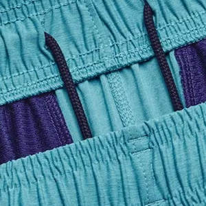 2023กางเกงผู้ชายเอวยางยืดแห้งเร็วกางเกงวิ่งขาสั้นผ้าตาข่ายกางเกงชายหาดขาสั้นสีทึบพิมพ์ลายสำหรับฤดูร้อน - Product Image 2