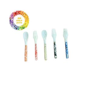 Cucharas de nácar de alta calidad de 99 Gold Data hechas a mano, ecológicas, ideales para cenas de lujo y regalos - Product Image 3