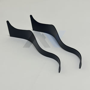 Navaja de Afeitar Profesional Estilo Dominicano, Curva, de Acero Inoxidable, Ligera, con Hoja Reemplazable, No de Filo Recto - Product Image 2