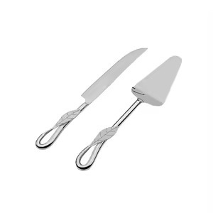 Ensemble de serveurs de gâteaux en métal de style designer, ustensile à dessert élégant, outil de vaisselle pour réception de mariage, cuisine et salle à manger - Product Image 6