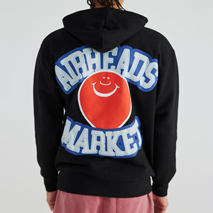 2025 gros sweat à capuche avec logo personnalisé conception imprimée lourde 100% coton mélangé surdimensionné épaule tombante sweats à capuche en polaire pour unisexe - Product Image 2