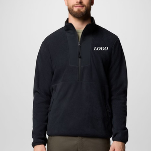 Sudadera de Tela de Alta Calidad para Hombre con Diseño de Logotipo Personalizado, Color Sólido con Logotipo Personalizado, Ajuste Transpirable y Cómodo - Product Image 1
