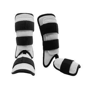 Protège-tibias en cuir pour l'entraînement au Muay Thai, protège-tibias pour hommes, protège-tibias en cuir PU pour la boxe, protège-tibias pour le Muay Thai, le Taekwondo - Product Image 4