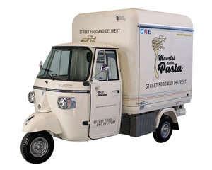 Tricycle Électrique pour Restauration Mobile, Chariot de Traiteur à Trois Roues, Résistant à la Rouille, Garantie 5 Ans, Café, Pizza, Tacos, Glaces, Snacks - Product Image 1