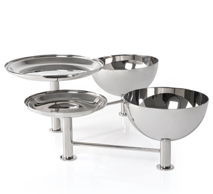 Juego de Tazones de Servicio Portátiles de Metal de Primera Calidad, Desechables, para Servir Dátiles, Frutos Secos, Chocolates, Bodas, Modernos, de Lujo, Multiusos - Product Image 3