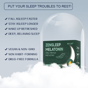 Suplementos para el Cuidado de la Salud, Tiras Orales para Dormir de Disolución Instantánea, Tiras Masticables para Dormir - Product Image 4