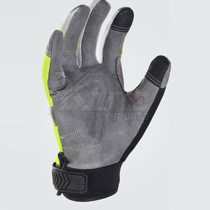 Gants de travail de réparation fabriqués en usine, gants mécaniques avec paume antidérapante pour l'entretien automobile, la réparation en garage, le travail avec des machines et l'utilisation en atelier. - Product Image 4