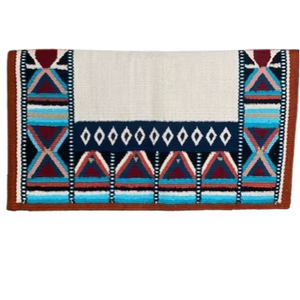 Almohadillas de sillín de lana OEM para producción a granel de equitación occidental para suministro ecuestre y venta al por mayor internacional - Product Image 1