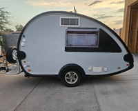 n=u=C=a=m=p 320 Teardrop Travel Trailer 2025 Nu-c=a=m=p TAB 360 BOON-DOCK Remorque de voyage Teardrop prête à être expédiée