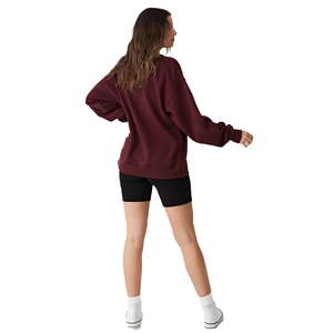 Streetwear personnalisé couleur bloc sweat femmes pull vêtements sweats à capuche unisexe sweat à capuche surdimensionné grande taille filles à capuche - Product Image 3