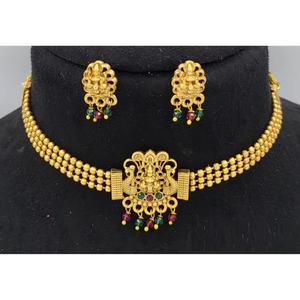 Ensemble de colliers ras du cou en fonte vintage avec bijoux faits à la main artistiques pour femmes, à porter au quotidien et pour un usage décontracté, pour la vente à l'exportation - Product Image 3