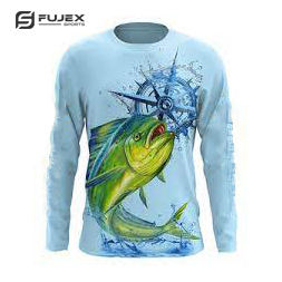 Chemises de pêche à manches longues fabriquées à la main sur mesure de qualité supérieure imperméables à séchage rapide grande taille respirant-créez - Product Image 5