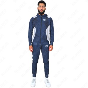Vente en gros OEM pour hommes, ensemble de vêtements d'entraînement, logo personnalisé, survêtement en polyester et coton, pantalon de jogging, survêtements à rayures - Product Image 4