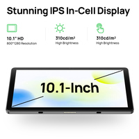Tableta Android de 10.1 Pulgadas con Certificación GMS de 16 GB, con Base de Carga, Personalizable, Modo Kiosco para Hoteles, Tableta Android para Habitaciones