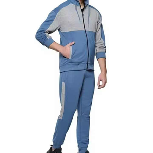 Ensemble survêtement homme en molleton de coton de luxe, logo personnalisé, 2 pièces, jogging respirant, poids lourd, 2025 - Product Image 2