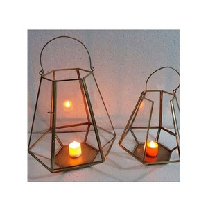 Support votif de bougie de style lanterne suspendue de mariage pour la maison et la décoration de mariage - Product Image 5