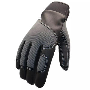 Gant de mécanicien personnalisé en cuir synthétique antidérapant résistant à l'abrasion avec écran tactile gants de mécanicien de travail de sécurité - Product Image 2