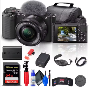 Nuevo Kit de Cámara Mirrorless Alphaa ZV E10 II para Creadores de Contenido con Lente de 16-50 mm - Product Image 1