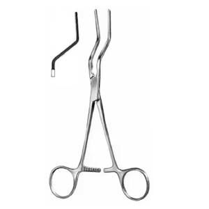Productos de alta calidad, abrazadera vascular periférica Husfeldt personalizada, instrumentos cardiovasculares de acero inoxidable de 18cm - Product Image 4