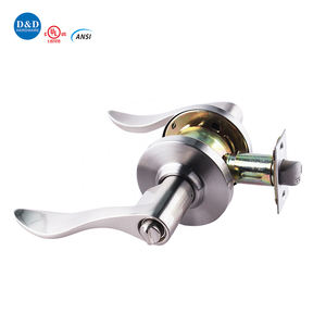 Entry Keys Deadbolt <strong>Lock</strong> Bedroom Door Knob Handles <strong>Lock</strong> Room Stainless Steel Rose Lever Lockset <strong>Lock</strong> - Product Image 2