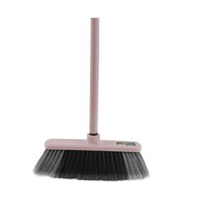 Ensemble balai et pelle à poussière en plastique avec manche durable de 120 cm, balai classique pour la maison - Product Image 2