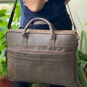 Real Leather Messenger <b>Bag</b> <b>Laptop</b> Stylish Leather <b>Bag</b> <b>Laptop</b> Stylish Leather <b>Bags</b> - Product Image 6
