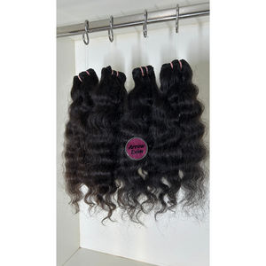 Cabello Humano Remy Indio, Trama Doble a Máquina, Paquete de 4 para Extensiones de Cabello, 100g, Todos los Colores - Product Image 2