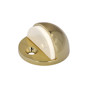 Fermaporta a vite Wolfpack, acciaio inossidabile, placcato ottone - Product Image 1