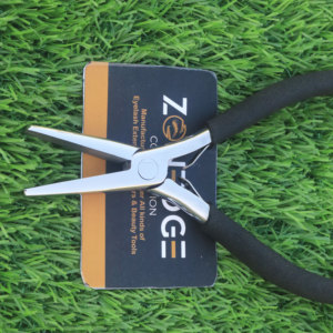 คีมห่วงเล็กห่วงสแตนเลสสำหรับต่อผมปลายเงินสีดำเครื่องมือต่อผมปรับแต่งโลโก้ได้ตามต้องการ - Product Image 1