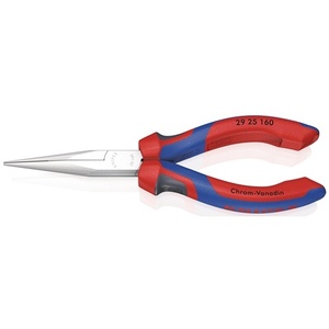 Para alicates de telefonía KNIPEX, longitud total de 160 mm, mangos multicomponentes cromados - Product Image 1