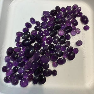 Cabujones de ámbar rubí Esmeralda natural al por mayor, moissanita de Diamante Suelto, varias formas, pera ovalada de 9mm, calidad calibrada - Product Image 3