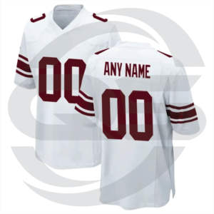 Vente en gros Maillot de football américain personnalisé Maillot de football sublimé personnalisé Maillot de rugby cousu de haute qualité pour hommes/jeunes - Product Image 3