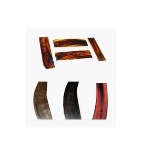 Placas de cuerno naturales ecológicas personalizadas, proveedor indio a un precio razonable para gafas de sol ópticas, técnica cruda de tamaño personalizado - Product Image 4