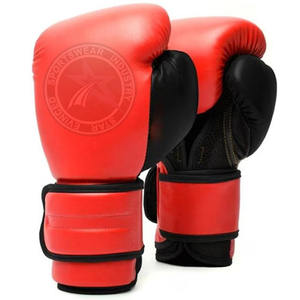 Guantes de boxeo acolchados con molde hecho a mano de cuero de Vaca Naranja vintage con logotipo personalizado de marca - Product Image 1