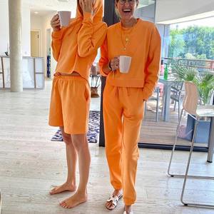 Chándales de algodón 100% de talla grande unisex personalizados de fabricante a prueba de viento Tech Fleece, conjunto de Sudadera con capucha de 2 piezas, ropa de calle de invierno para correr - Product Image 1