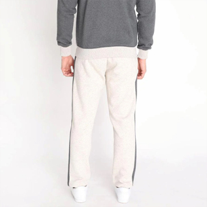 Survêtement élégant à capuche à blocs de couleurs pour hommes, doux et durable pour tous les jours, vêtements décontractés et activités athlétiques d'hiver, logo imprimé - Product Image 5