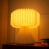 Abat-jour de lampe de bureau en papier de haute qualité, fait main, lanterne origami pliable, décoration, lanterne en papier personnalisée