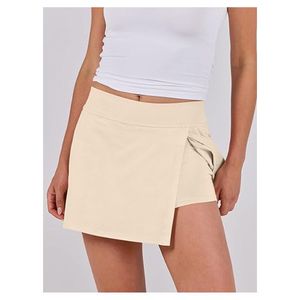 Robe de tennis pour femmes à prix avantageux, vêtements de sport avec short intégré, jupe de tennis décontractée en coton pour femmes, tenue de tennis - Product Image 1