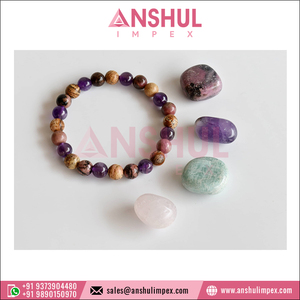 Gama exclusiva de calidad superior para lograr el equilibrio y la paz Juego de regalo de piedras preciosas naturales Kit de cristales de intención de armonía - Product Image 5