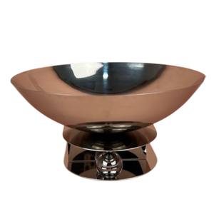 Modern Stainless Steel Chocolate Bowl With Footed Base Elegant Metal <b>Sweets</b> Bowl For Home Decor Luxury Decorative Serving Bowl - Product Image 1