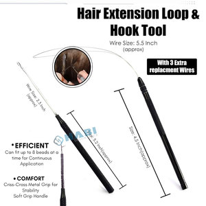 Extensiones de acero inoxidable Cinta de sellado Alicates Herramienta Extensión de cabello Herramientas de estilismo Para la venta Kit de alicates de extensión de cabello Proveedores - Product Image 6