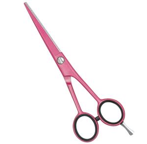 Tijera de peluquero de acero inoxidable TARIQ MFG CO profesional, recién llegado, herramienta de estilismo para corte de pelo, hoja recta afilada de goma - Product Image 6