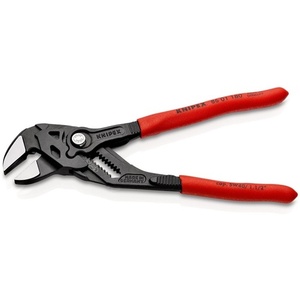 For KNIPEX 180mm Pliers Wrench Black Atramentized 40mm <b>Clamping</b> Width Plastic Coated - Product Image 4