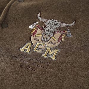 แจ็คเก็ตบอมเบอร์ผ้าขนสัตว์มีฮู้ดปรับแต่งโลโก้ได้สำหรับผู้ชาย - Product Image 5