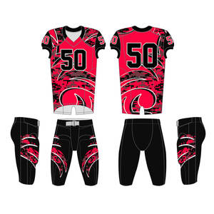 Professional Sports Team <b>Clothing</b> Line <b>American</b> Football Uniform Breathable Short High Quality Customizable Options for Match - Product Image 1