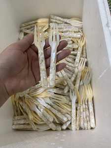 Cuchara de caviar de lujo al por mayor de nácar para restaurante, café, hotel, utensilios de mesa, hecha en fábrica de Vietnam - Product Image 3