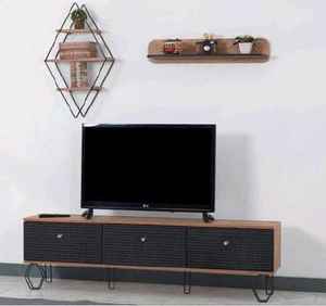 Meuble TV en bois massif convertible minimaliste de luxe Mobilier moderne polyvalent pour hôpital appartement bureau à domicile salon - Product Image 4