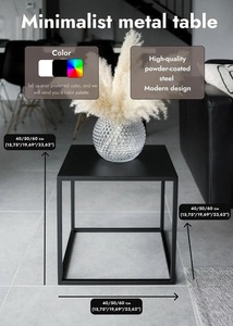 Table cylindrique ronde élégante en or conçue pour les chambres à coucher et les coins décoratifs avec un attrait intemporel - Product Image 3